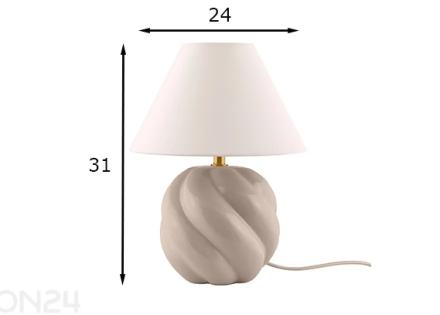 Pöytävalaisin Dahlia 24