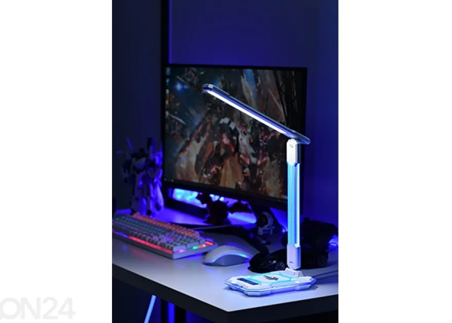 Pöytävalaisin E-Sport, valkoinen