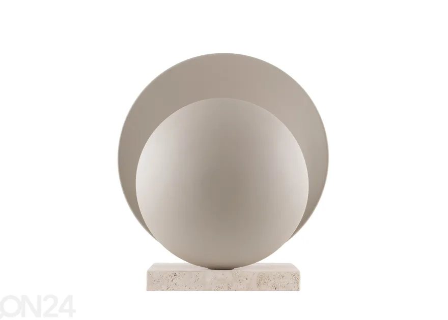 Pöytävalaisin Orbit, beige