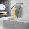 Pyykinkuivausteline kylpyammeeseen Nevis Onyx 7 m, musta