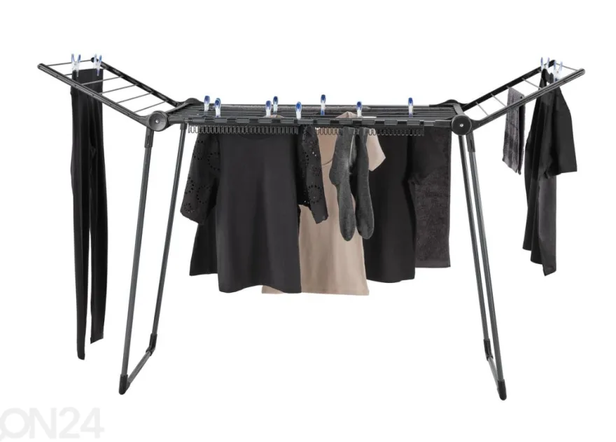 Pyykinkuivausteline Leifheit Pegasus 150 Black Diamond
