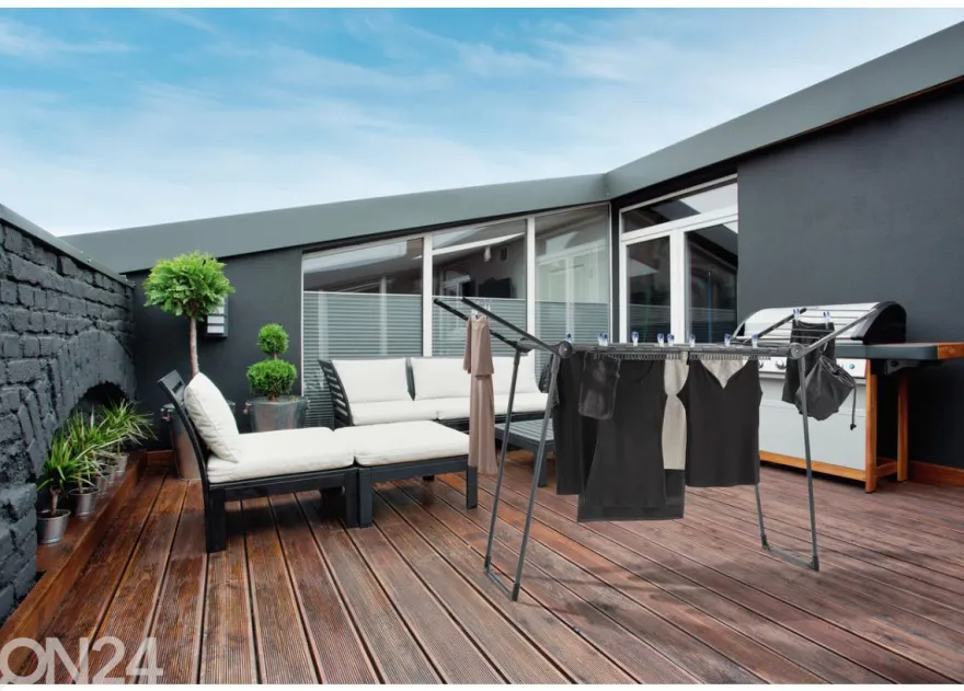 Pyykinkuivausteline Leifheit Pegasus 150 Black Diamond
