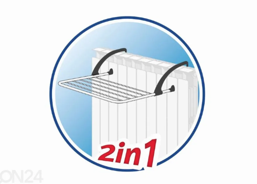 Pyykinkuivausteline VILEDA PREMIUM 2in1