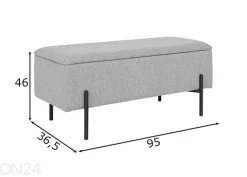 Rahi säilytystilalla Watford 95 cm