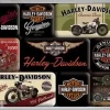 Retro magneetit HARLEY-DAVIDSON 9 kpl
