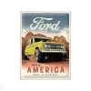 Retro metallijuliste Ford - Bronco Pride Of America 30x40 cm