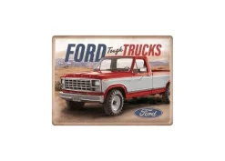 Retro metallijuliste Ford - Tough Trucks F250 Ranger 30x40 cm
