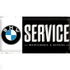 Retrometallitaulu BMW Service 25x50cm