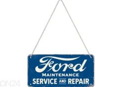 Retro metallitaulu Ford - Service & Repair 10x20 cm