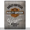 Retro metallitaulu Harley-Davidson Genuine lI 30x40 cm