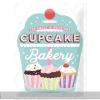 Retro metallitaulu HCupcake Bakery 30x40 cm
