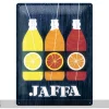 Retro metallitaulu Jaffa 30x40 cm