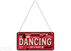 Retro metallitaulu Kellogg's - This Kitchen is for Dancing 10x20 cm