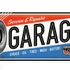 Retro metallitaulu SERVICE & REPAIR GARAGE 25x50 cm