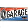 Retro metallitaulu Service & Repair Garage 25x50 cm