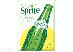 Retro metallitaulu Sprite - Bottle 30x40 cm