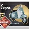 Retro metallitaulu Vespa GS 150cc Metallic 30x40 cm