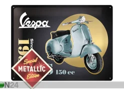 Retro metallitaulu Vespa GS 150cc Metallic 30x40 cm