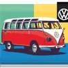 Retro metallitaulu VW Bulli Pop Art 30x40cm