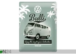 Retro metallitaulu VW Bulli 30x40 cm