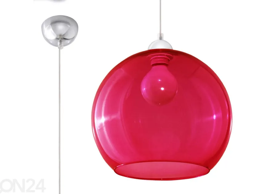 Riippuvalaisin Ball, punainen
