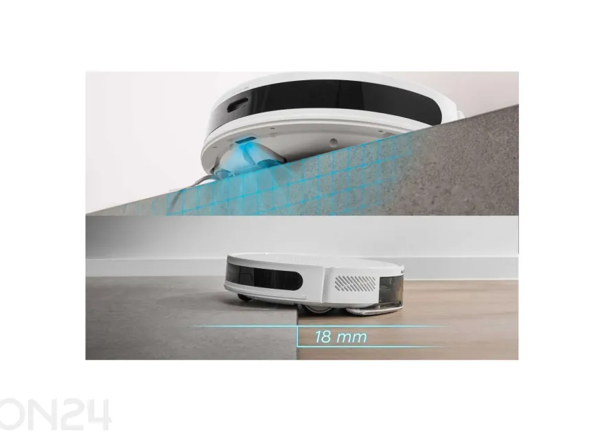 Robotti-imuri tyhjennysasemalla Sencor SRV7485WH