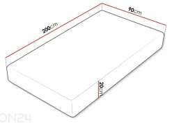 Rullapatja Culture 90×200 cm
