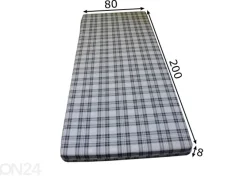 Rullapatja 80x200x8h cm