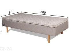 Runkopatja Daiton + petauspatja 80x200 cm