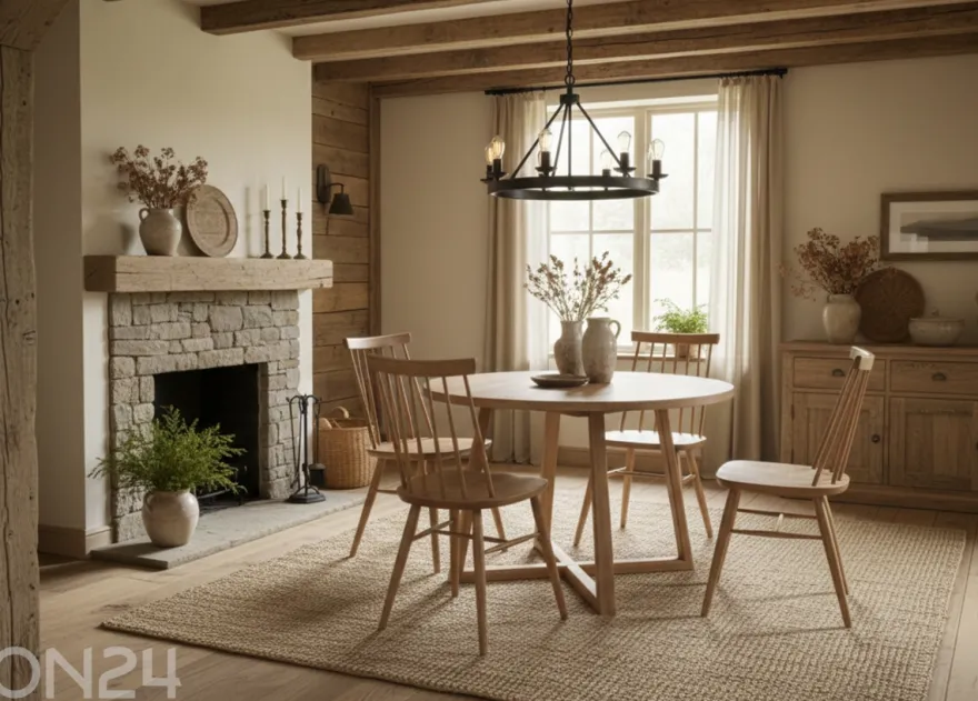 Ruokailuryhmä tammesta Merbi 11