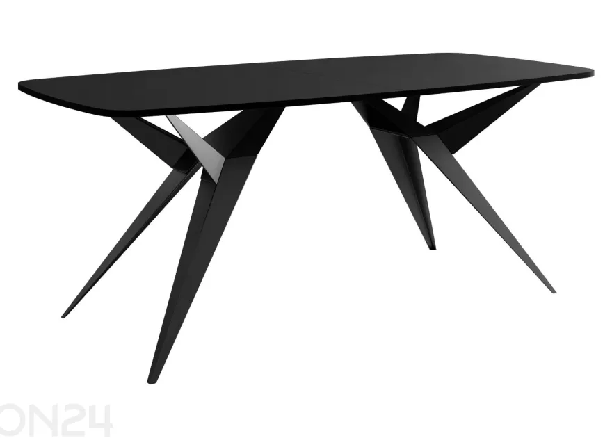 Ruokapöytä Axis 90-160/236 cm