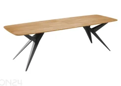 Ruokapöytä Axis 90-160/236 cm
