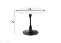 Ruokapöytä Ø 90 cm