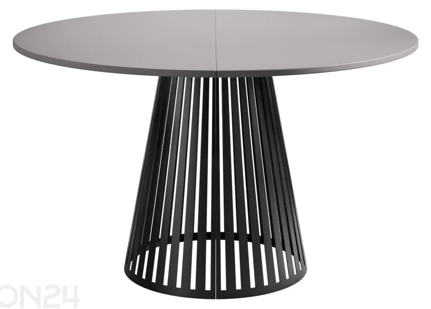 Ruokapöytä Cone 120x120-196 cm