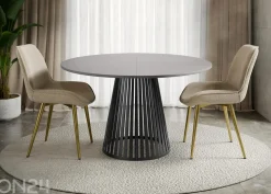 Ruokapöytä Cone 120x120-196 cm