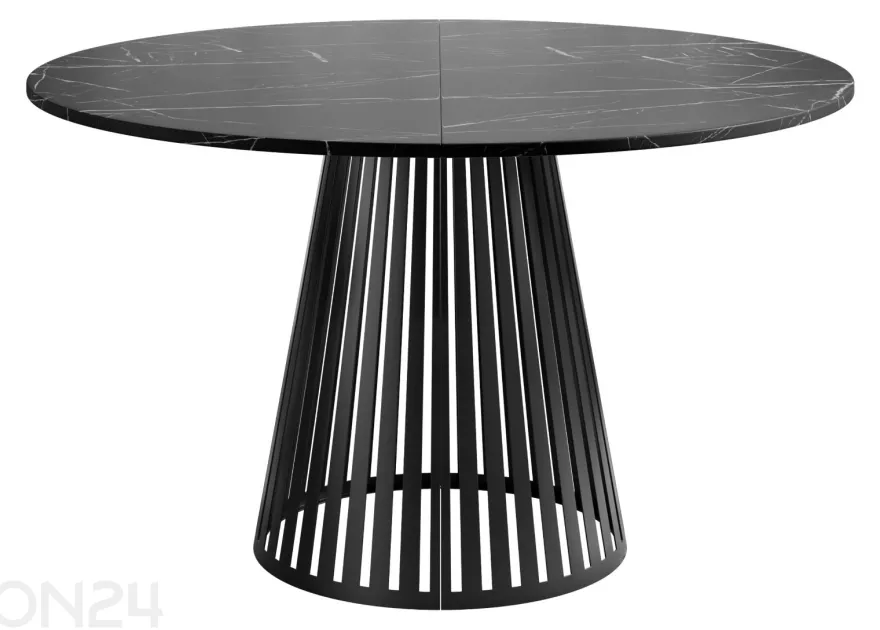 Ruokapöytä Cone 120x120-196 cm