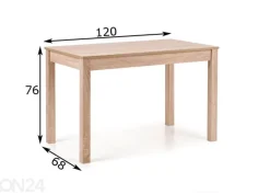 Ruokapöytä Ksawery 120x68 cm