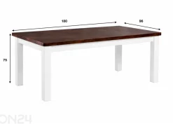 Ruokapöytä Merje 96x180 cm