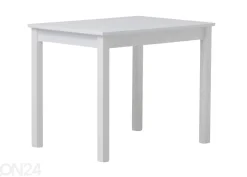 Ruokapöytä Mia XL 100x68 cm, valkoinen