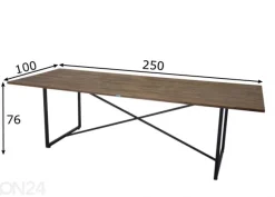 Ruokapöytä Padang 250x100 cm