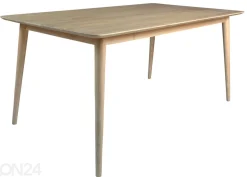 Ruokapöytä Scandi Blonde 90x160 cm, sungkai