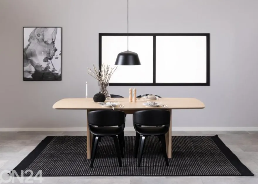 Ruokapöytä Skive 220x105 cm