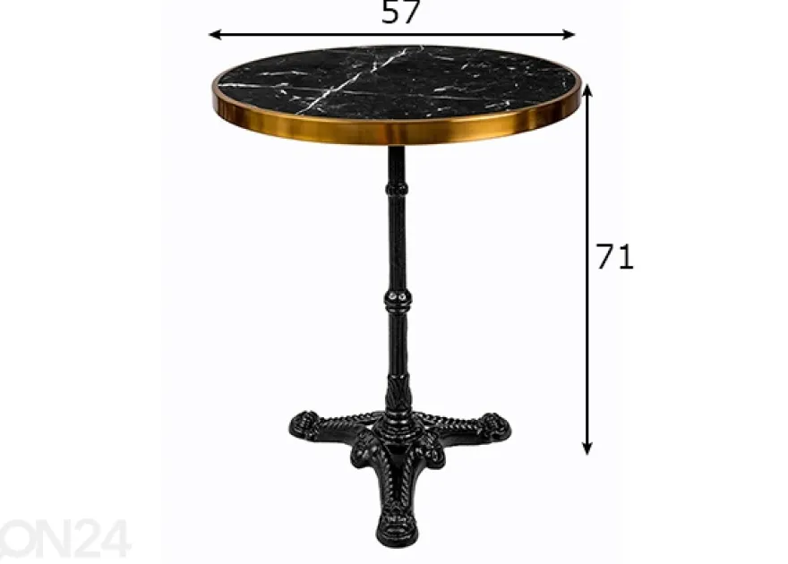 Ruokapöytä This&That Ø57 cm