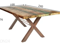 Ruokapöytä Tische 100x240 cm