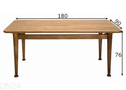 Ruokapöytä Tom Tailor 180x90 cm