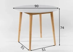 Ruokapöytä Veneto Ø 90 cm