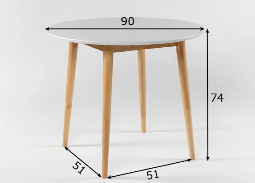 Ruokapöytä Veneto Ø 90 cm