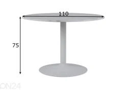 Ruokapöytä Vista Ø110 cm
