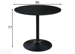 Ruokapöytä Wilma Ø 90 cm