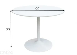 Ruokapöytä Wilma Ø 90 cm